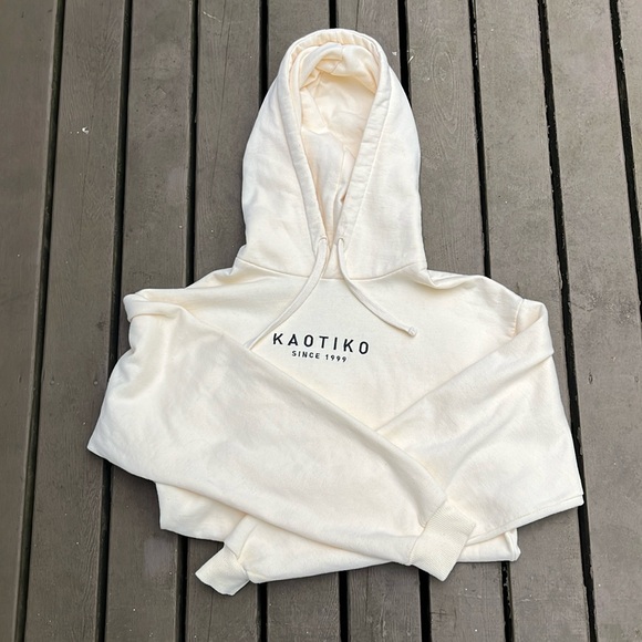 Cream Kaotiko Hoodie from Spain - Picture 1 of 4